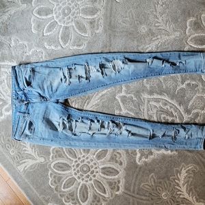 American Eagle Ripped Jeggings, size 6 regular